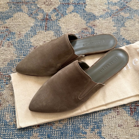 NEW Jenni Kanye Suede Mule in Laurel 37 - Picture 1 of 4